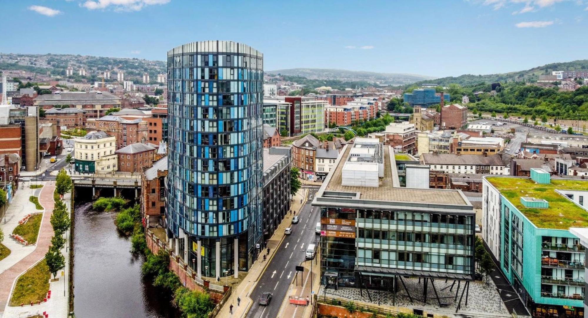 Penthouse Gem, Central, Scenic Views, Stylish, Modern, City Centre 2Br Sheffield Exteriér fotografie